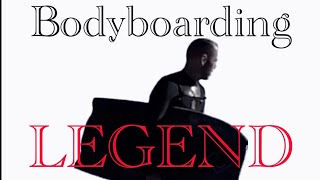 Legend of the Black Bodyboarder (Origin Story) How I learned the Forward Spin