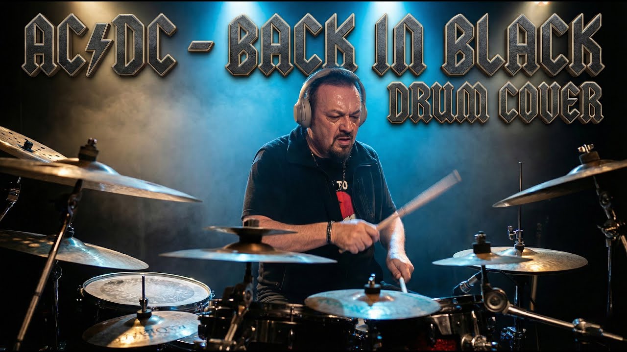 Back In Black – AC/DC | Drum Cover