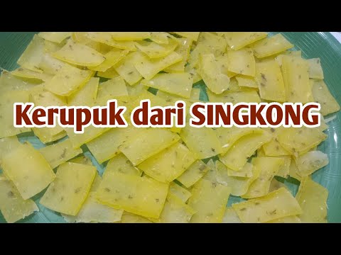 Cara Membuat Kerupuk Lempeng Singkong