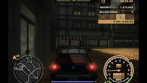 Need For Speed: Most Wanted - Playthrough (Black List 1 / Chase Stage)