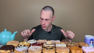 Eating Every Donut From SuzyQ Doughnuts | Massive Donut Mukbang