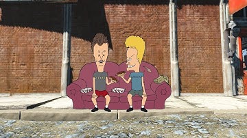 Fallout 4 - "Idiot Savant" Sound Replacer (Beavis and Butt-Head)