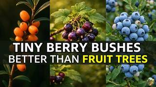 20 TINY BUSHES THAT PRODUCE 10X MORE FOOD THAN FRUIT TREES (PERMACULTURE POWER!)