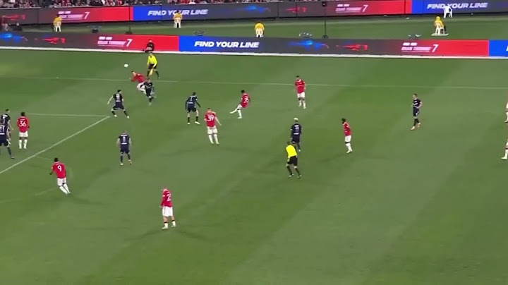 ชมฟอร์ม ปรีซีซั่นนัดที่ 2 แมนเชสเตอร์ยูไนเต็ด Vs. เมลเบิร์น วิคตอรี่