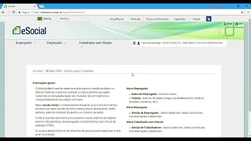 Como consultar recibo no eSocial web?