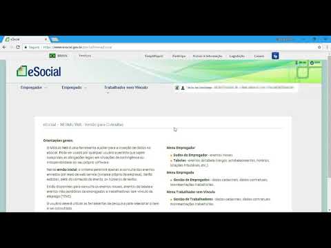 e-Social Web – Aprenda como consultar