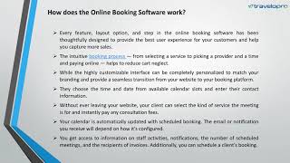 Online Booking Software | TraveloPro
