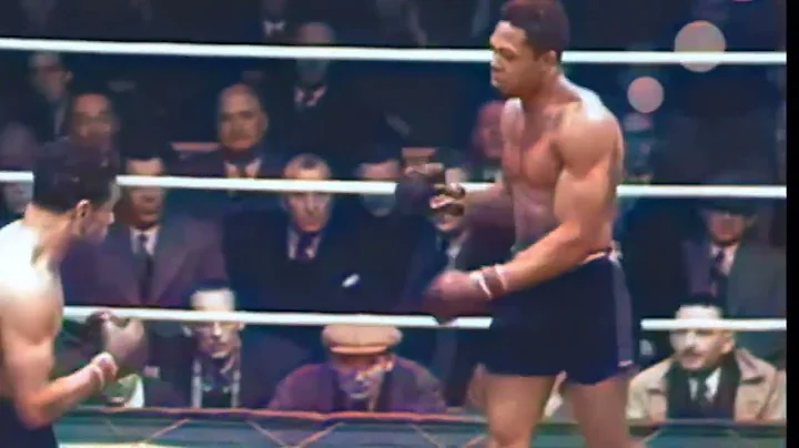 Earliest Footage of Archie Moore vs Ron Richards (...