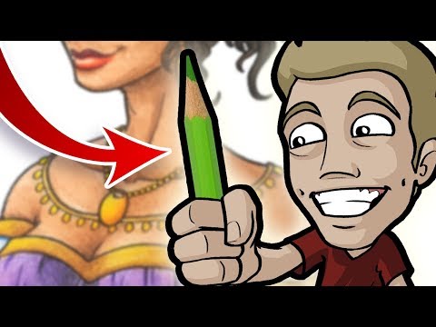 How to COLOR with PENCILS Like a PRO!