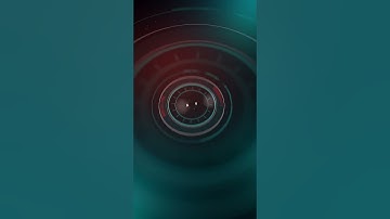 Futuristic UI Circle with HUD & UI Elements #addons #blender