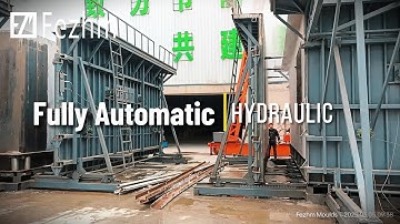 On-site 3-minute demolding：Fezhm 3D Precast Concrete Unit Mould – 3 Minutes to Amaze the World