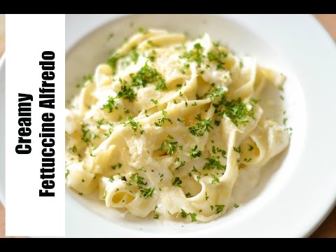 Really Creamy Fettuccine Alfredo Pasta