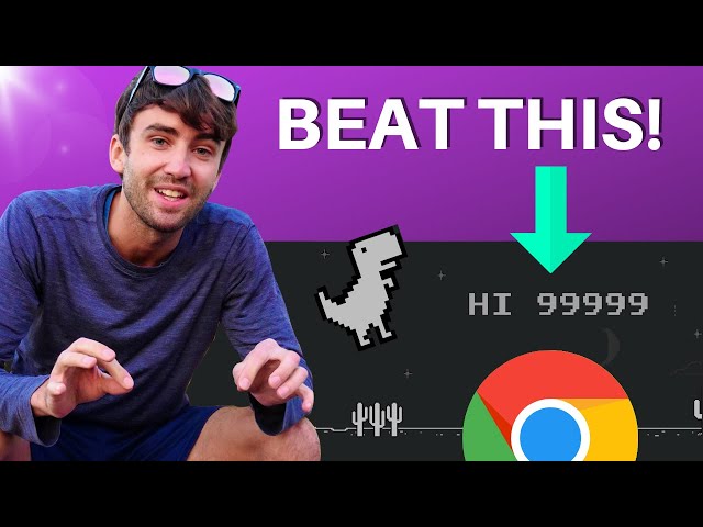 Hacking Google dinosaur in 30 seconds! 🦕 #googledinogame #google #hac