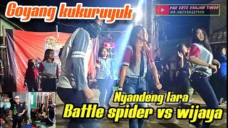 Nyandeng lara battle spider tgc vs wijaya