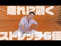 【ストレス軽減】現役看護師が教える簡単で効果的な背中・腕・股関節・大腿・腰・背中のストレッチセット
