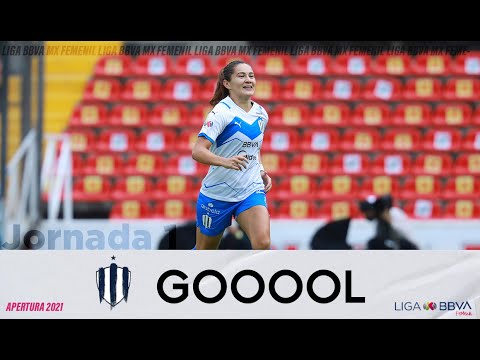 Gol de D. Monsiváis | Querétaro 0-1 Rayadas | LigaBBVAMXFemenil | Apertura 2021 J1