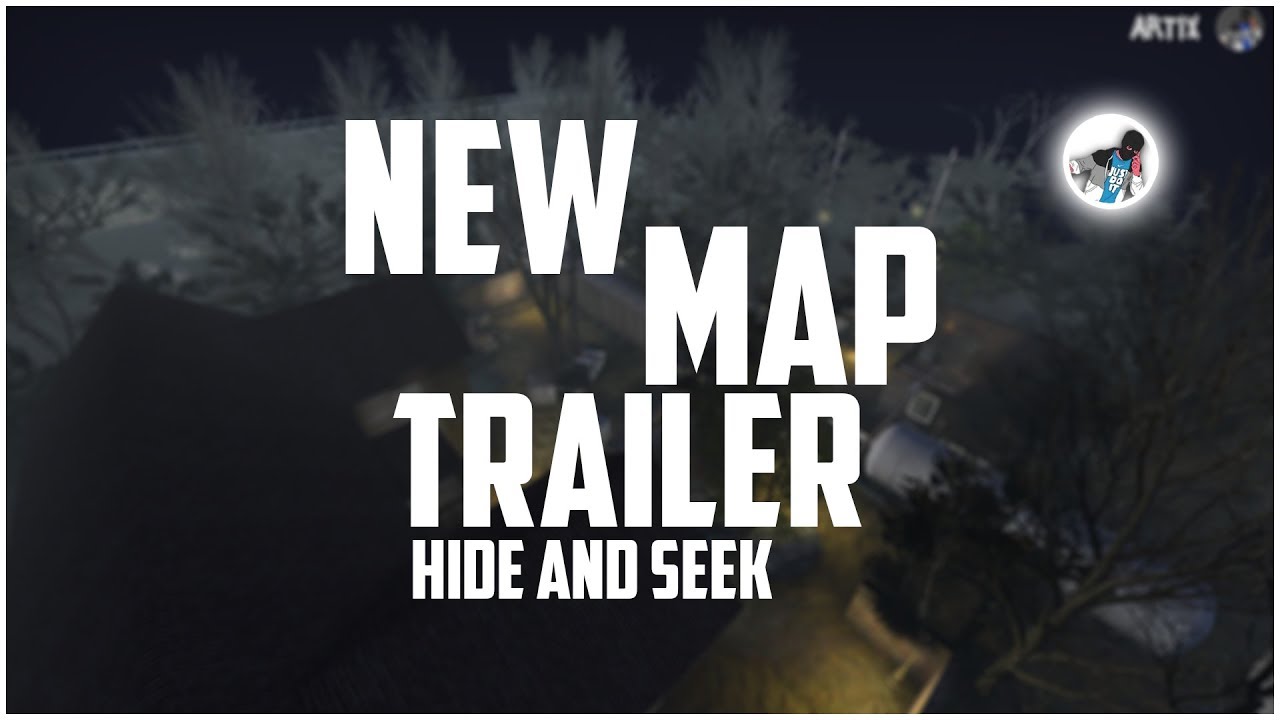 Hidden maps. Нычки на карте Hide and seek.