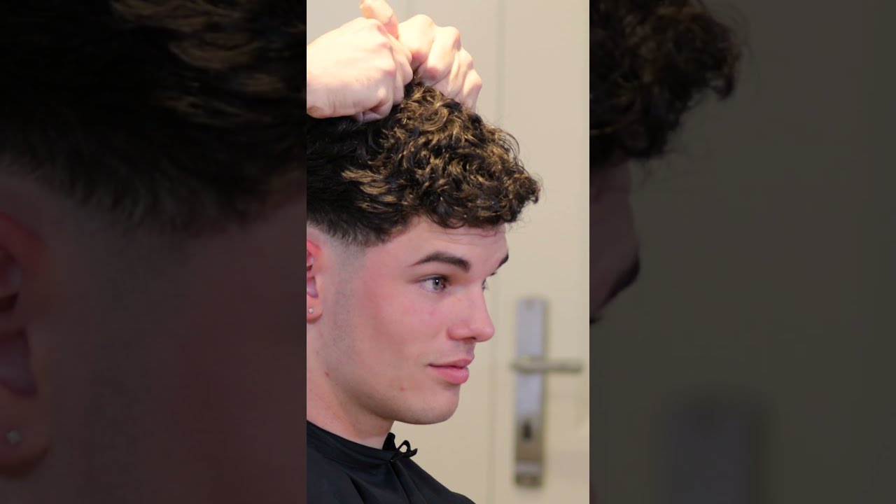 Beyond Hair With Daniel Bruns Before After Paul S Curly Fade Haircut Shorts KMS Pro