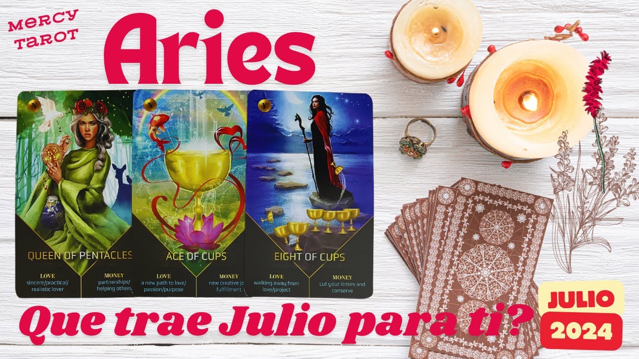 🌼Aries ♈️ QUE TRAE EL MES DE JULIO A TU VIDA? Predicción general Julio ...