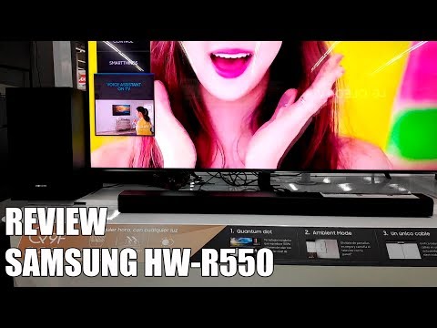 Review Samsung HW-R550 - Nueva Barra de Sonido Bluetooth