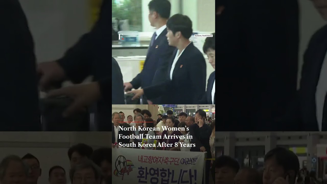 North Korean Women’s Football Team Arrives in South Korea After 8 Years | Firstpost News | N18G
