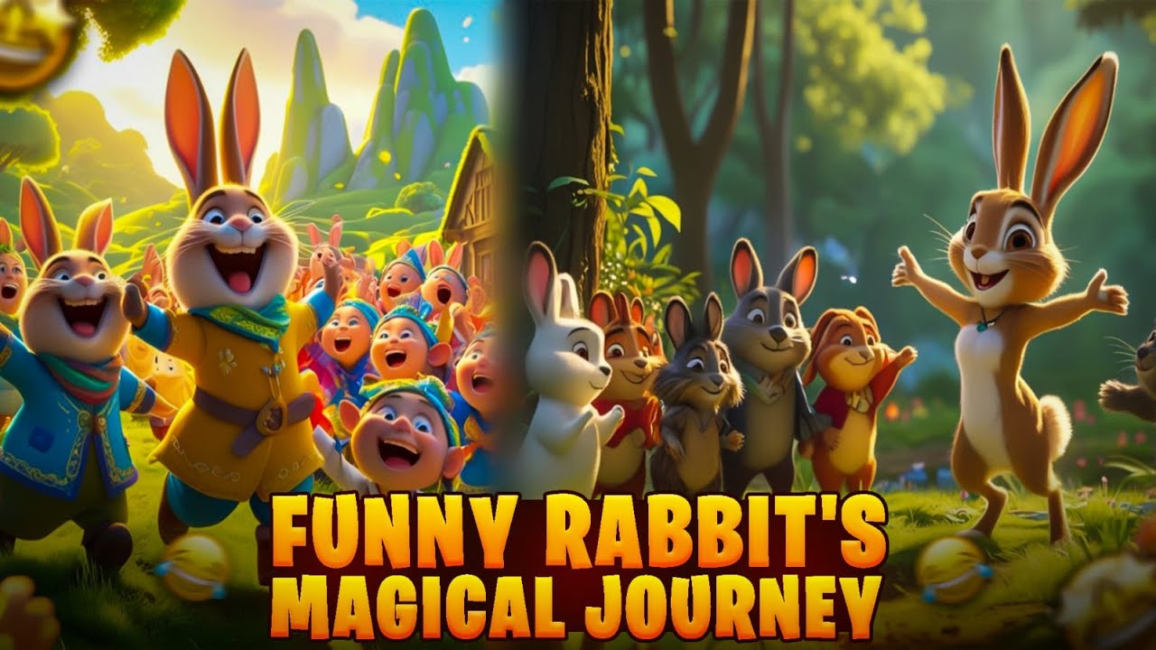 "Funny Rabbit's Magical Journey...
