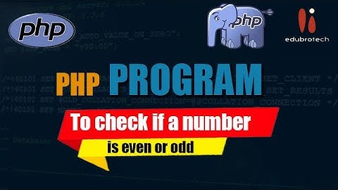 Episode #1 PHP Program to Check Even or Odd Number | Beginner Friendly #php  | Hindi