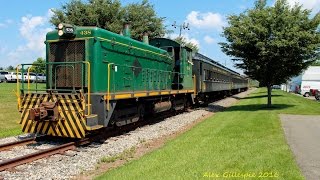 HD Two NS Trains in Emmaus PA and A visit to the Garden State 7 17 16