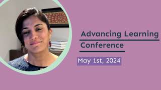 Advancing Learning Conference 2024: Keynote Teaser by Dr. Nidhi Sachdeva