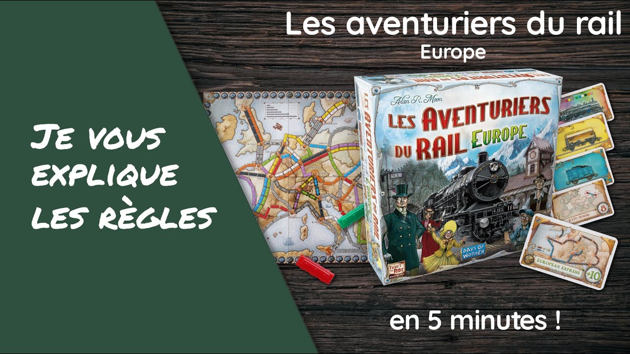 Comment jouer aux Aventuriers du Rail Europe 