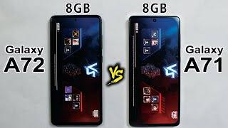 Samsung A72 vs Samsung A71 PUBG MOBILE TEST | SD 720G vs 730G PUBG TEST?