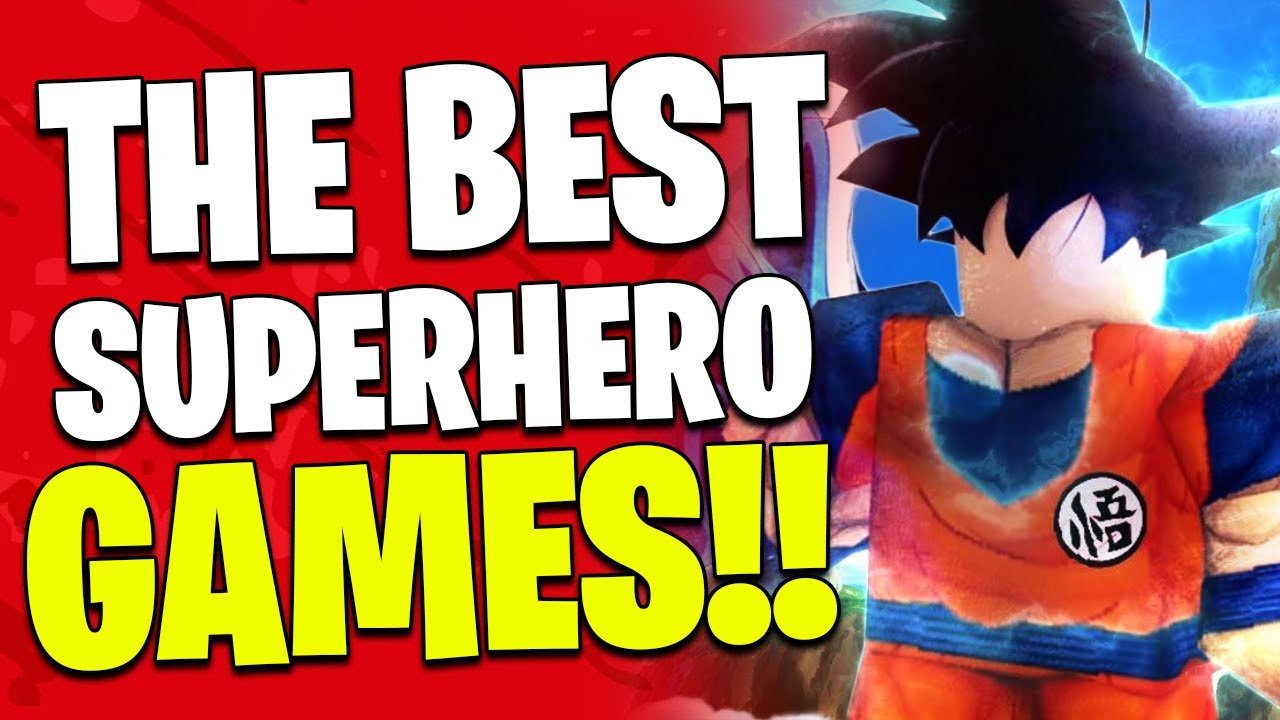 Ranking The Best Superhero Games In Roblox To Play FREE ROBUX YouTube 