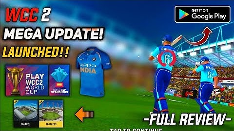wcc2 New update v3.0.3 launched | Full Review