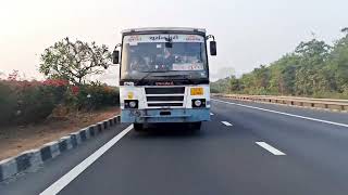 GSRTC - Racing with Suryanagari Deluxe on Expressway