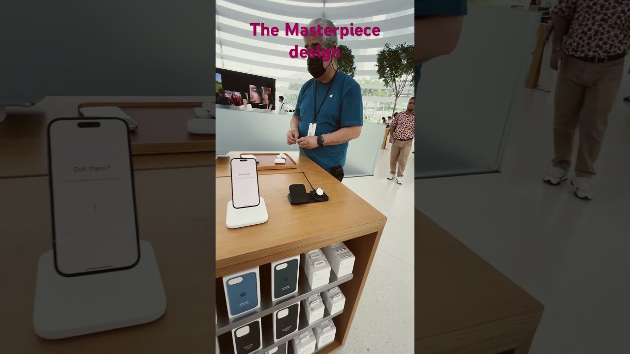 A floating masterpiece—discover the architectural wonder of Apple's Marina Bay store 