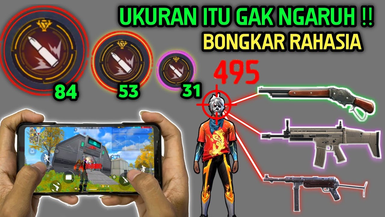 JANGAN SALAH❗Rahasia Tombol Tembak Auto Headshot Yang Benar || Settingan FF Auto Headshot