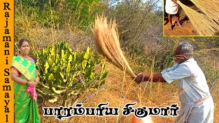 வீட்டிலேயே  பாரம்பரிய சிகுமார்  செய்வது எப்படி | Vilakkumaru | Broomstick making | DIY