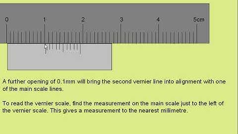 vernier caliper