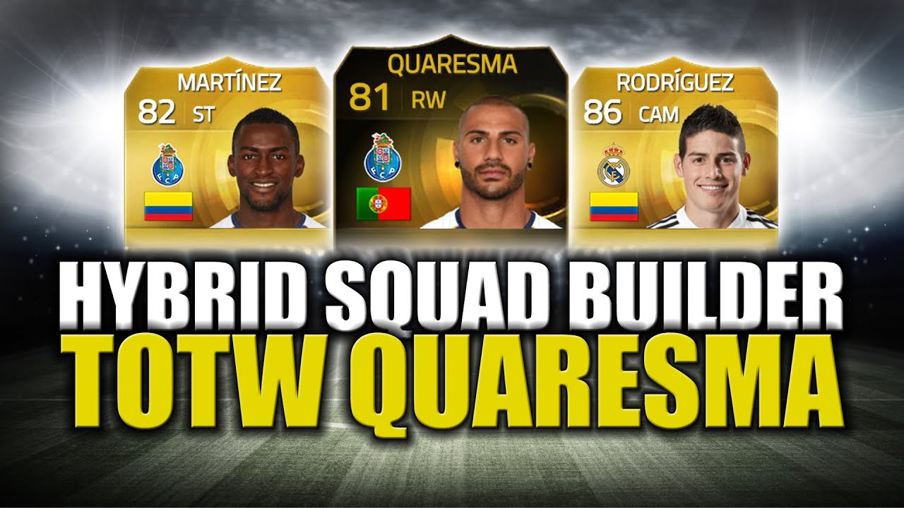 FIFA 15 - 125K EPIC HYBRID SQUAD BUILDER - INFORM QUARESMA!