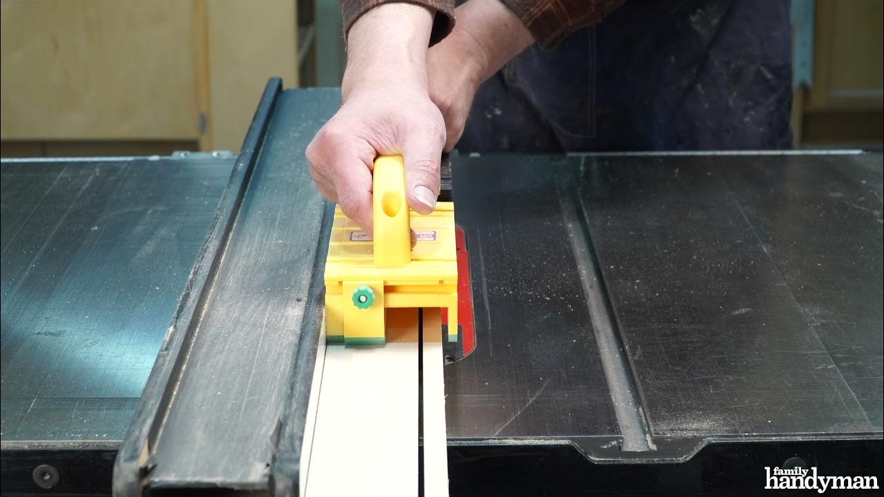 How to Build a Table Saw Sled YouTube