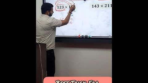 best Trick for 3 Digit Multiplication By Gaurav Pathak Sir