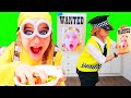 BIGGY POLICEMAN WANTED BAD GUY NAZ Pretend Play w/ The Norris Nuts