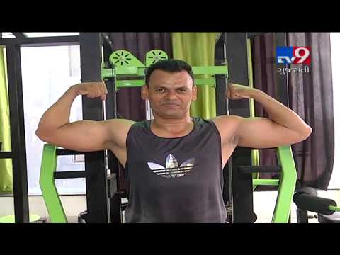 Meet this 'Bahubali teacher' from Surat who believes in delivering education with fitness | TV9News
