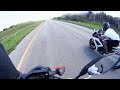 2014 Yamaha FZ 09 vs 2006 GSXR 600 Race