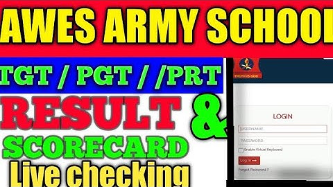 awes army result kaise dekhe 2022 || awes army result 2022 || awes army school result | #awesarmy