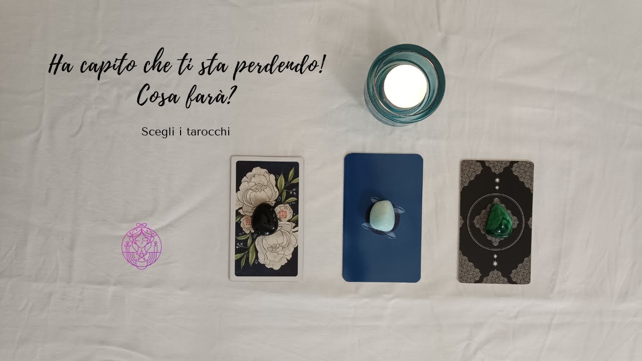 😎🌹 Ha capito che ti sta perdendo! Cosa farà? 🔮 Scegli i tarocchi
