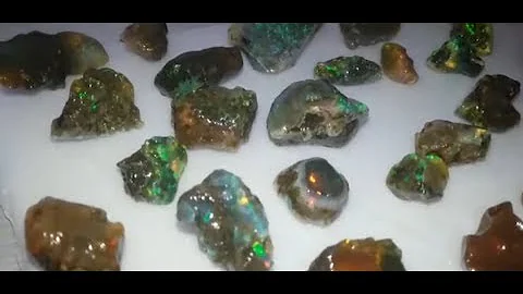 Qual é o preço da opala negra?