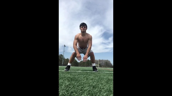 Dom Sarno LB off season workout(Class of 2021, Westhampton Beach High School) May 2020