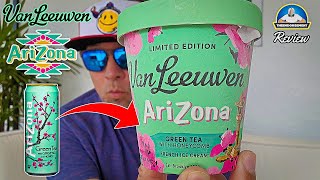 Van Leeuwen® Arizona Green Tea Honey Comb Ice Cream Review! 🟩🍵🍯🍨 | WHAT? | theendorsement