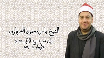 الشيخ ياسر الشرقاوى - التلاوة الثانية قرآن فجر الأربعاء ٥ أكتوبر ٢٠٢٢م